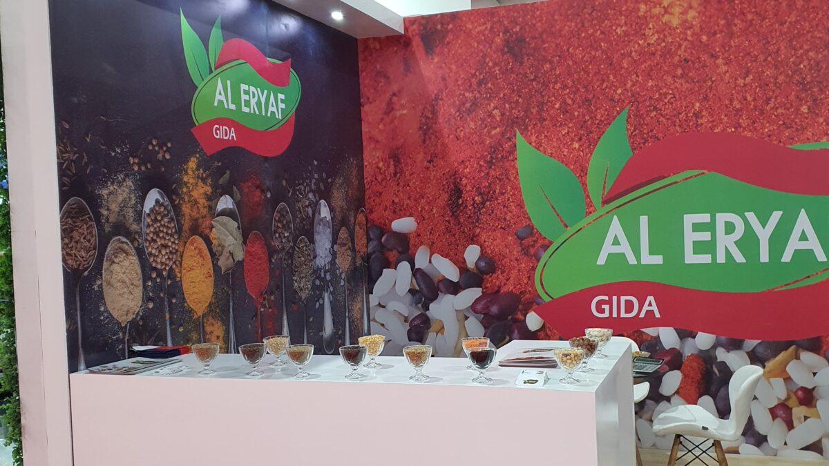 AL ERYAF GIDA exhibition stand